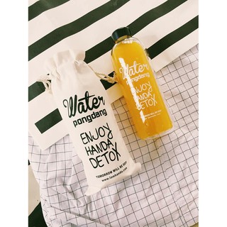Bình nước detox, bình pongdang, lọ detox, chai detox tặng kèm túi