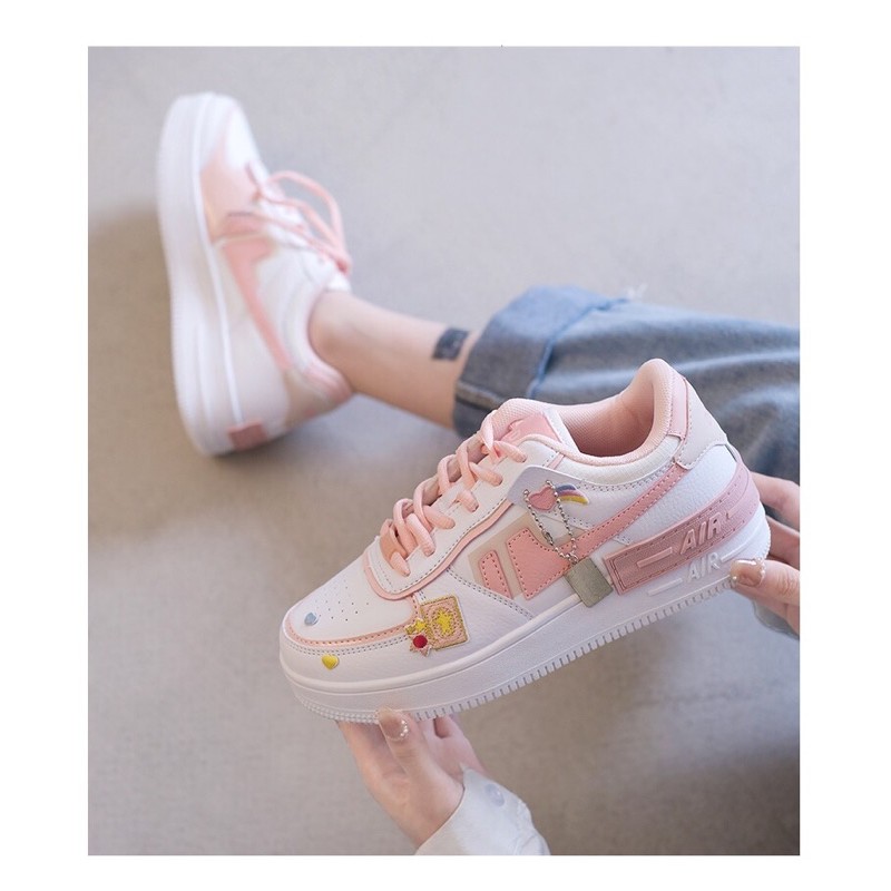 FREE SHIP giày thể thao nữ độn đế khóa HOA CÚC AIR siêu đẹp-mẫu hot 2021 | BigBuy360 - bigbuy360.vn