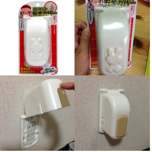 Hộp bọc ổ điện hình thỏ an toàn cho bé