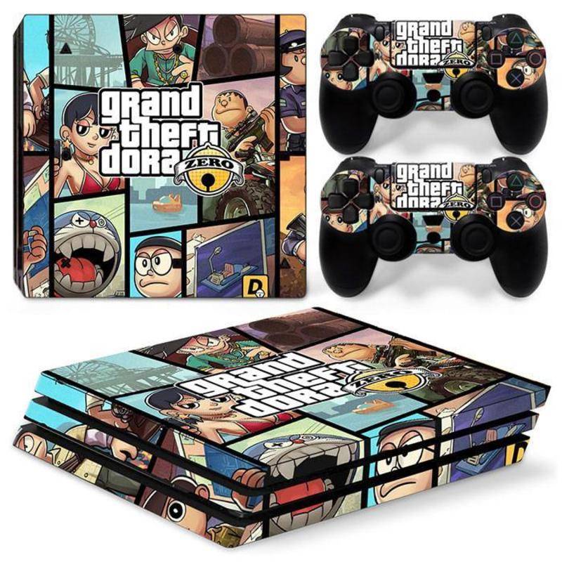 Miếng dán máy chơi game độc đáo cho PS4 Pro