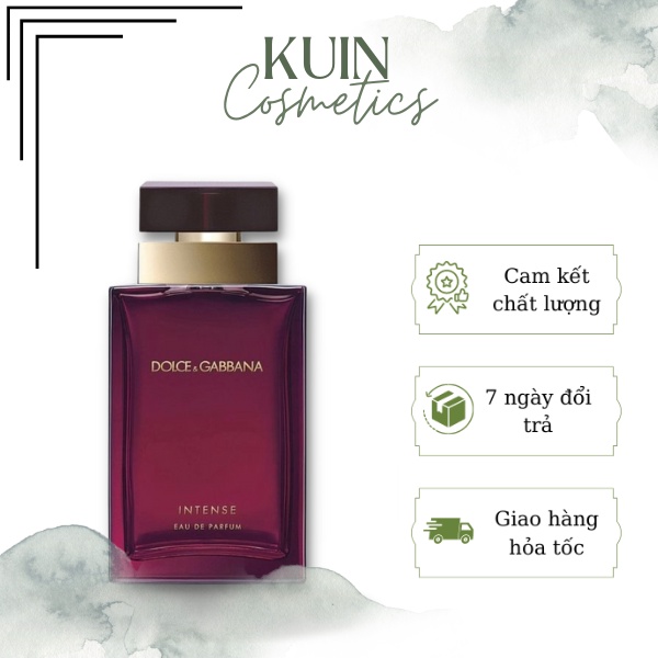 Nước Hoa Nữ D&G Intenso Pour Femme EDP Dung tích 100ml - Dầu thơm nữ hương thơm ngọt ngào gợi cảm quyến rũ lưu hương lâu
