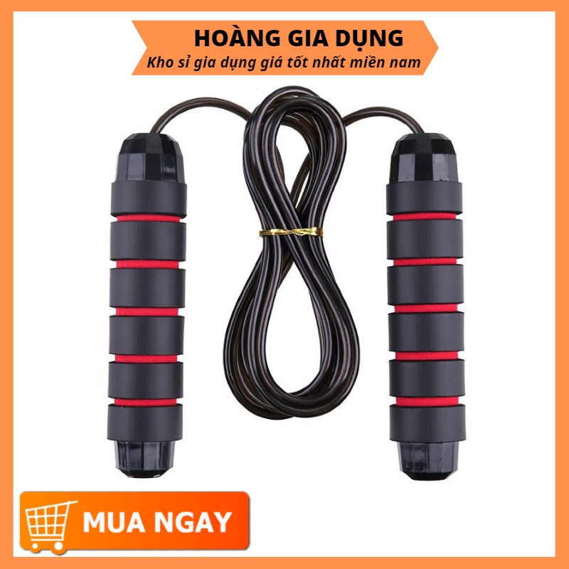 (Sỉ 18k) Dây Nhảy Tập Thể Dục Thể Thao Tập Gym Tại Nhà Dây Lõi Thép Cao Cấp 2,7m Có Thể Điều Chỉnh H017