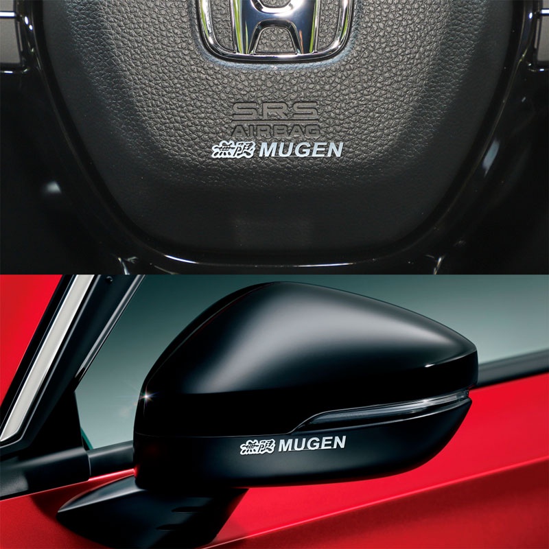 Miếng Dán Trang Trí Xe Hơi Bằng Kim Loại Cho Honda Mugen Power Accord Odyssey JAZZ CRV