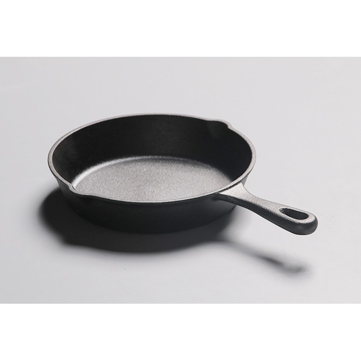 Chảo gang tay cầm đáy bằng Chef 707172