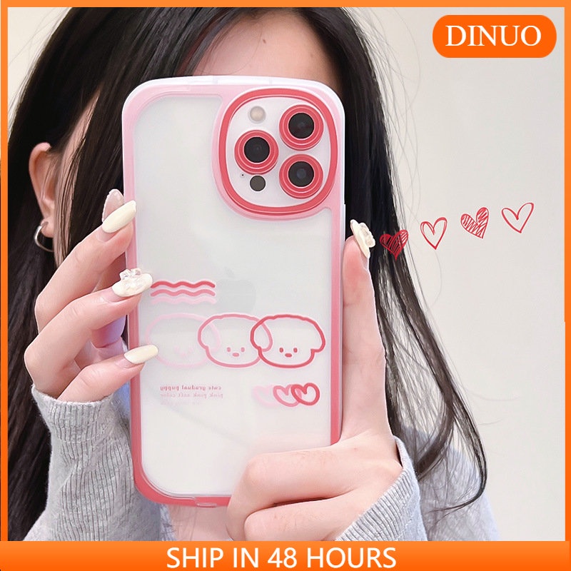 Ốp Điện Thoại Hình Chú Chó Hoạt Hình Cho iphone7 / 7plus / 8 / 8plus / xs / 11 / 12 / 13 / 14 / pro / max / plus / promax
