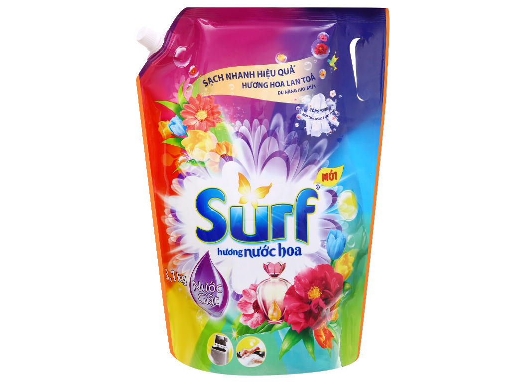 Nước Giặt Surf Túi 3.5kg /3.1kg