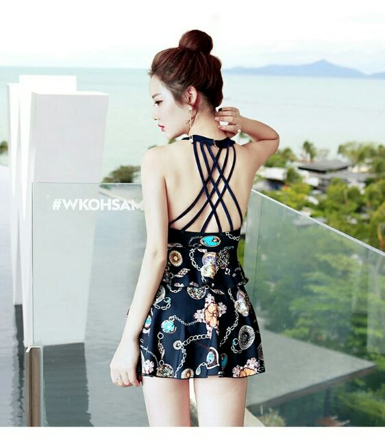 Bikini dây đan lưng, áo tắm liền thân, đồ bơi cao cấp | BigBuy360 - bigbuy360.vn