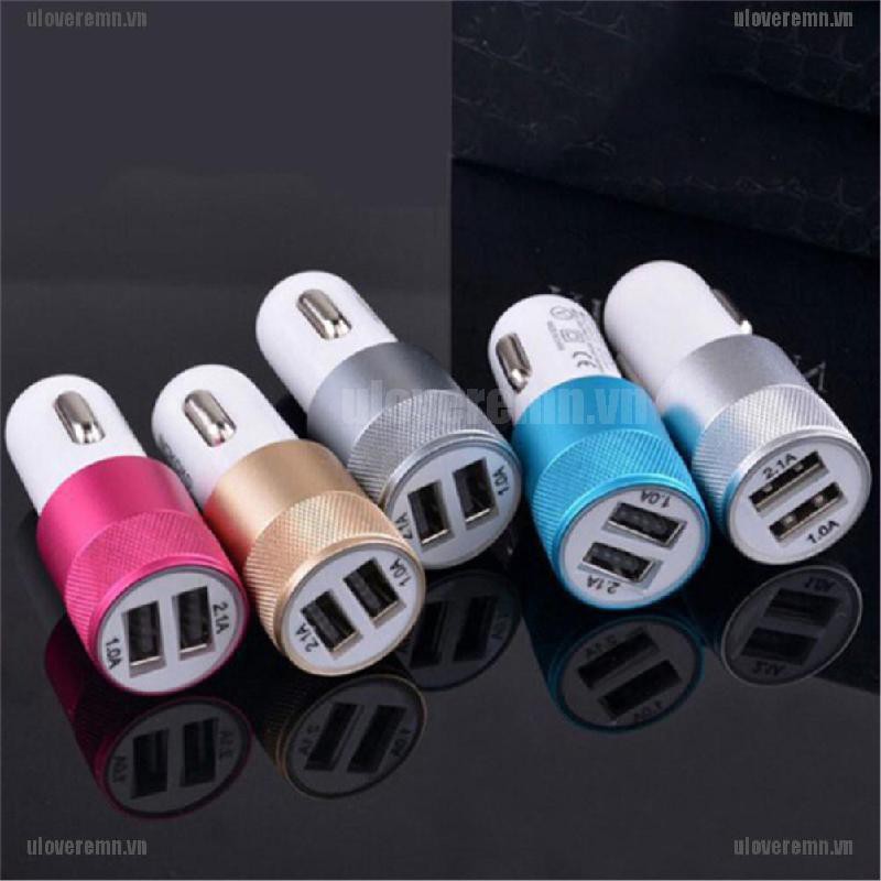 Tẩu Sạc Nhanh 2 Cổng USB DC 3.1A Cho Điện Thoại