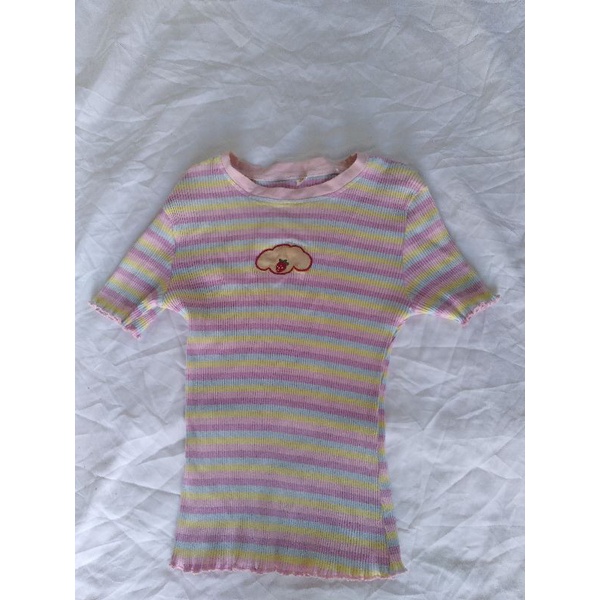 Pass áo thun gân kiểu 2hand