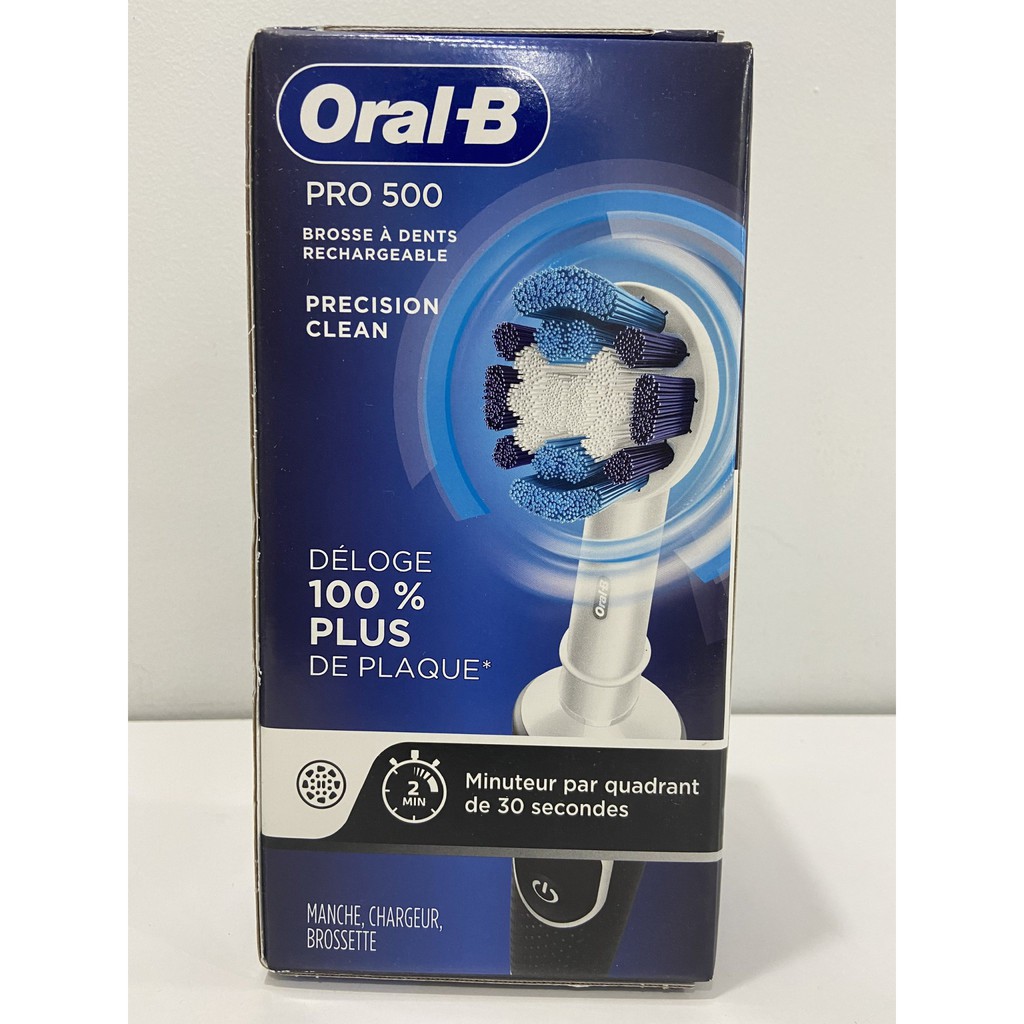 Bàn chải đánh răng điện Oral B pro 500 (Hàng nội địa Mỹ)