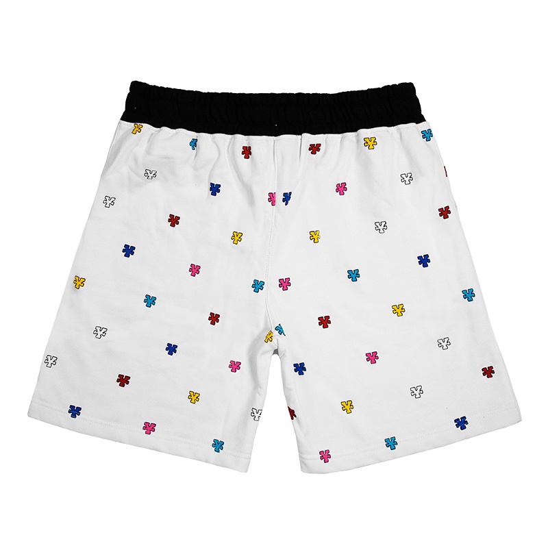 Quần Multicolor Monogram Shorts - White