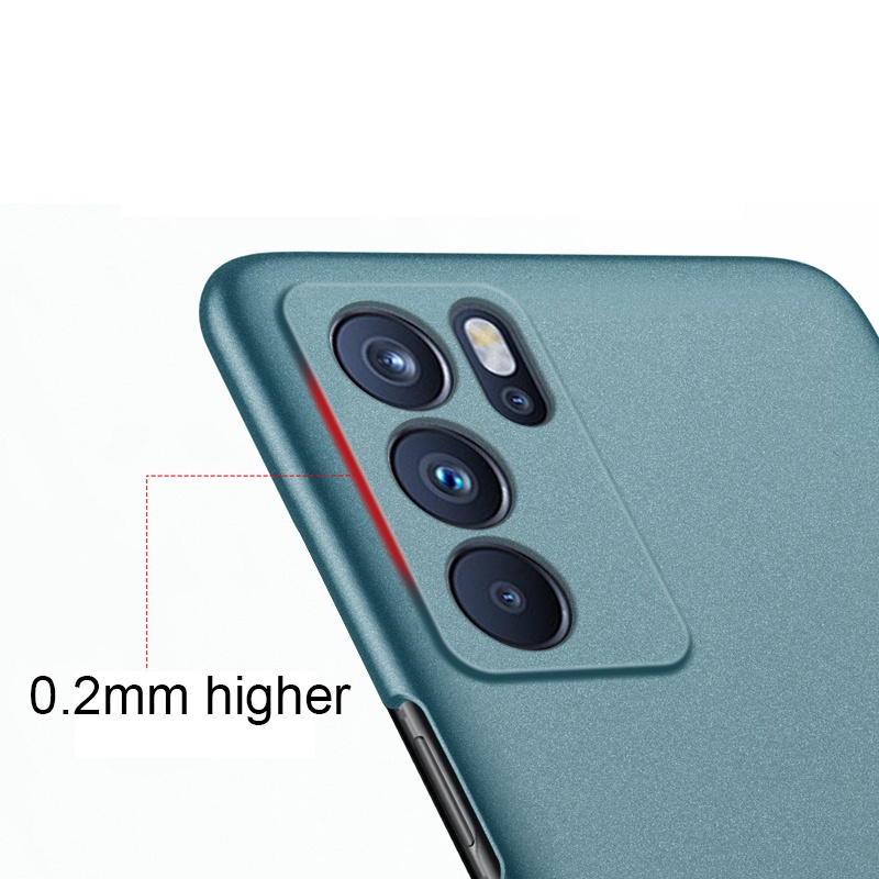 Ốp Điện Thoại PC Cứng Siêu Mỏng Mặt Nhám Cho OPPO Realme X7 Pro GT Master version GT2 Pro GT NEO2 NEO3 Reno 7 Pro SE