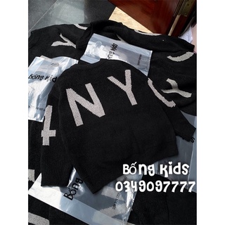 Áo Len Bé Trai NYC Đen ZR