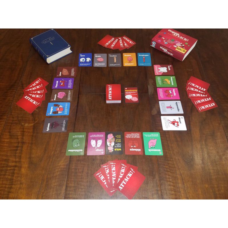 Trò chơi gia đình Organ Attack - Boardgame cực hay (Family Game)