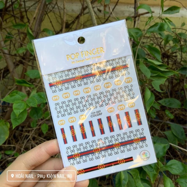 Sticker tổng hợp 1 - phụ kiện nail