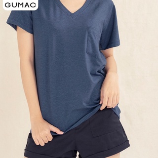 Áo thun cổ tim túi đắp ATA10100 GUMAC