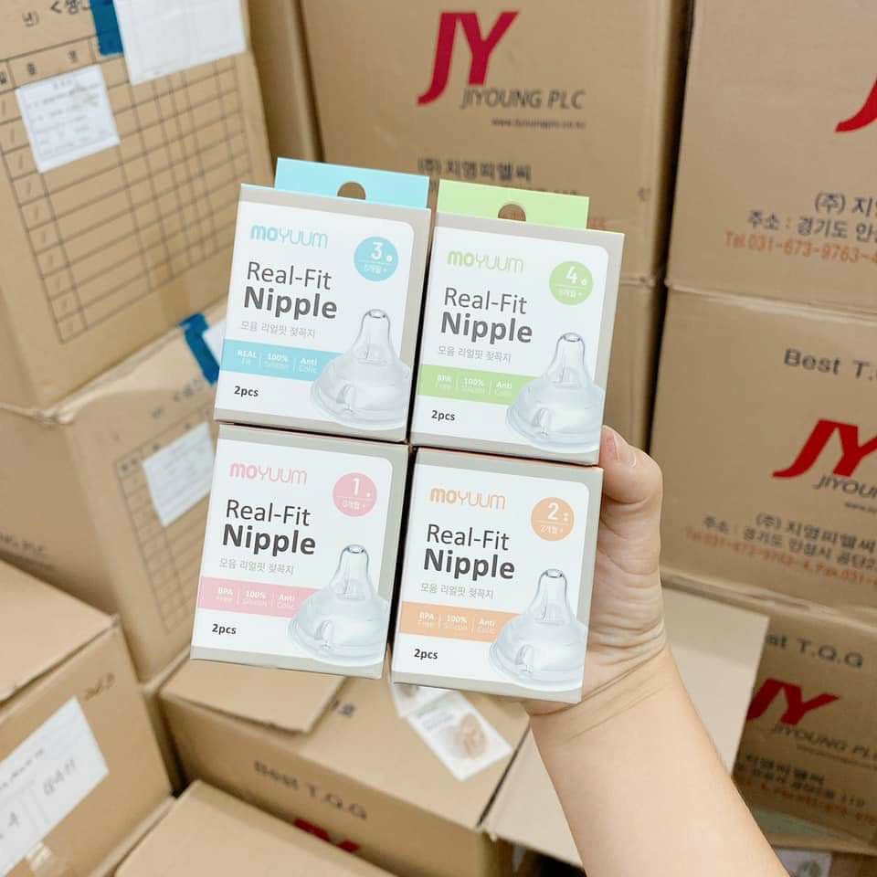 Núm ti thay thế bình Moyuum Hàn Quốc số 1/2/3/4