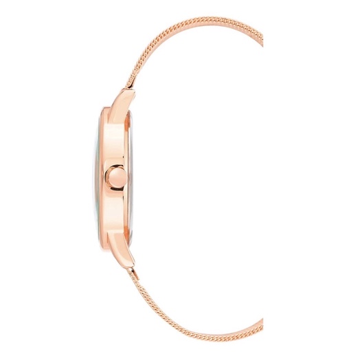 [Hàng Hiệu] Đồng Hồ Nữ dây thép Nine West 2428FLGR USA