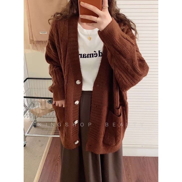 Áo Len Cadigan Full màu