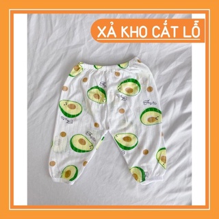 Quần Dài Chống Muỗi Cho Bé Đến 20Kg vải mỏng mát