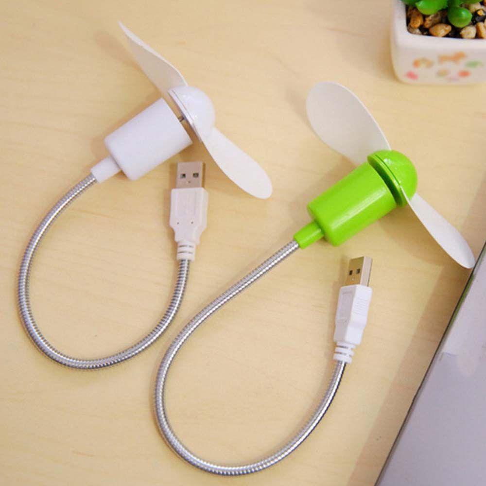 Quạt USB Mini Mềm Mại Có Thể Uốn Cong Làm Mát Tiện Dụng