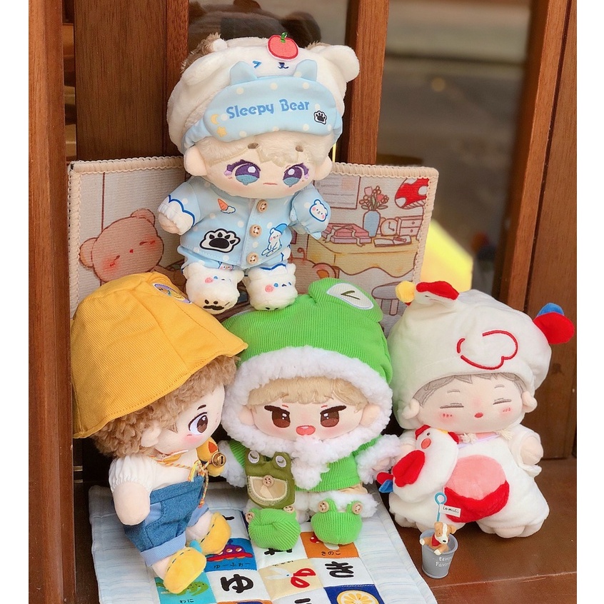 Outfit doll 10cm 15cm 20cm - Quần áo búp bê 10cm 15cm 20cm