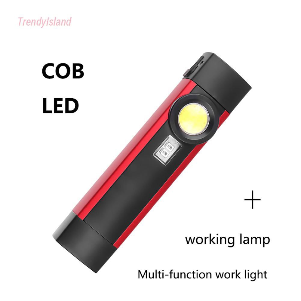 Đèn Pin Led Uv Xpe + Cob + 395 4 Chế Độ Có Thể Sạc Lại