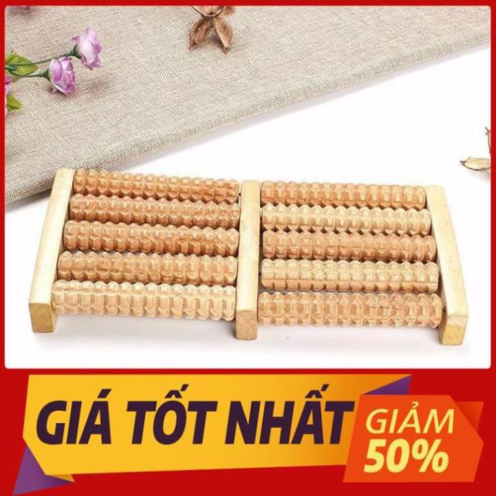 Massage chân 5 thanh bằng gỗ