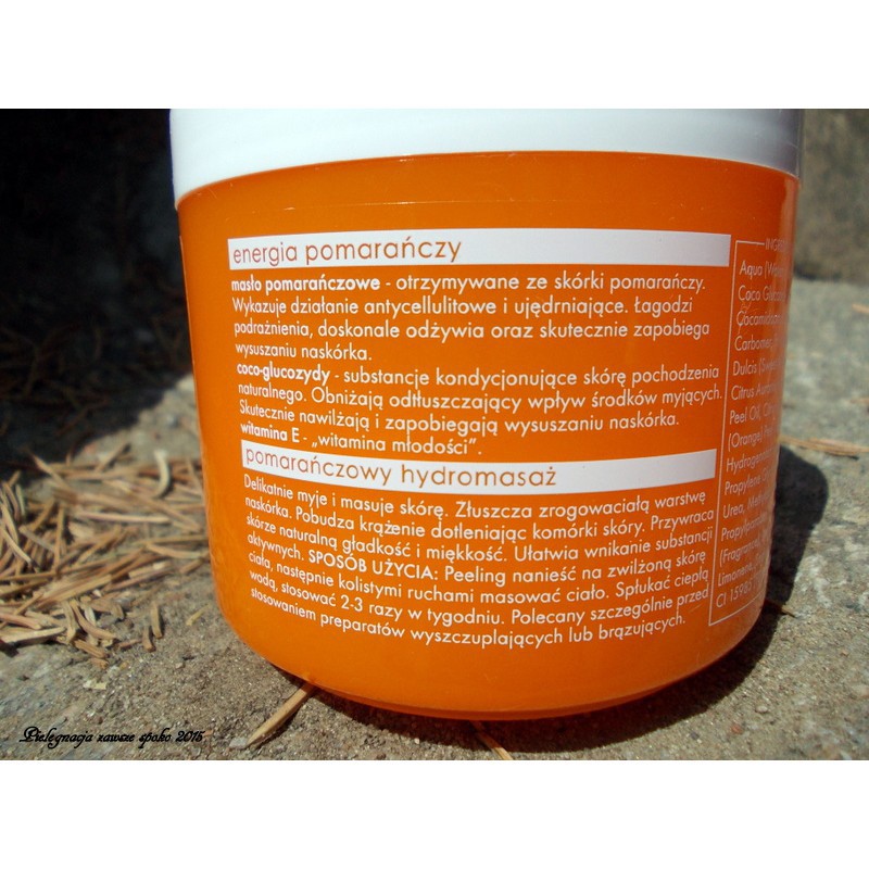 Kem tẩy Da chết Toàn Thân Hương Cam Nhẹ Dịu - Body Ziaja 200ml