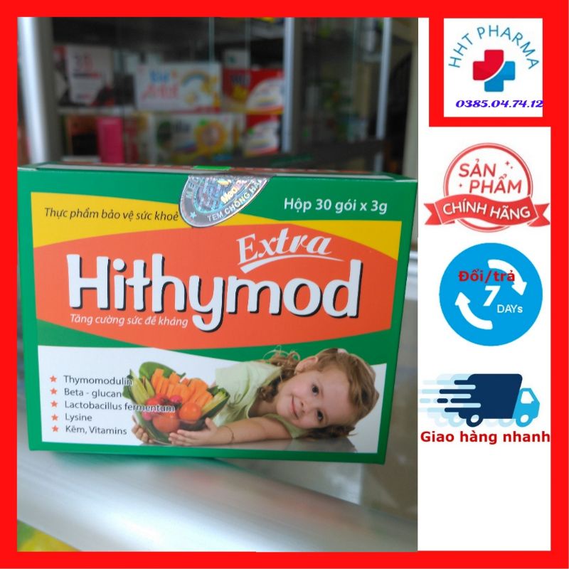 Hithymod extra - Hỗ trợ tăng cường sức đề kháng và khả năng miễn dịch của cơ thể