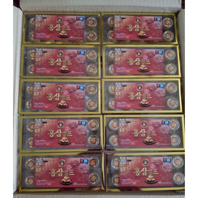 Viên Hoàn Hồng Sâm Hàn Quốc, Hộp 10V