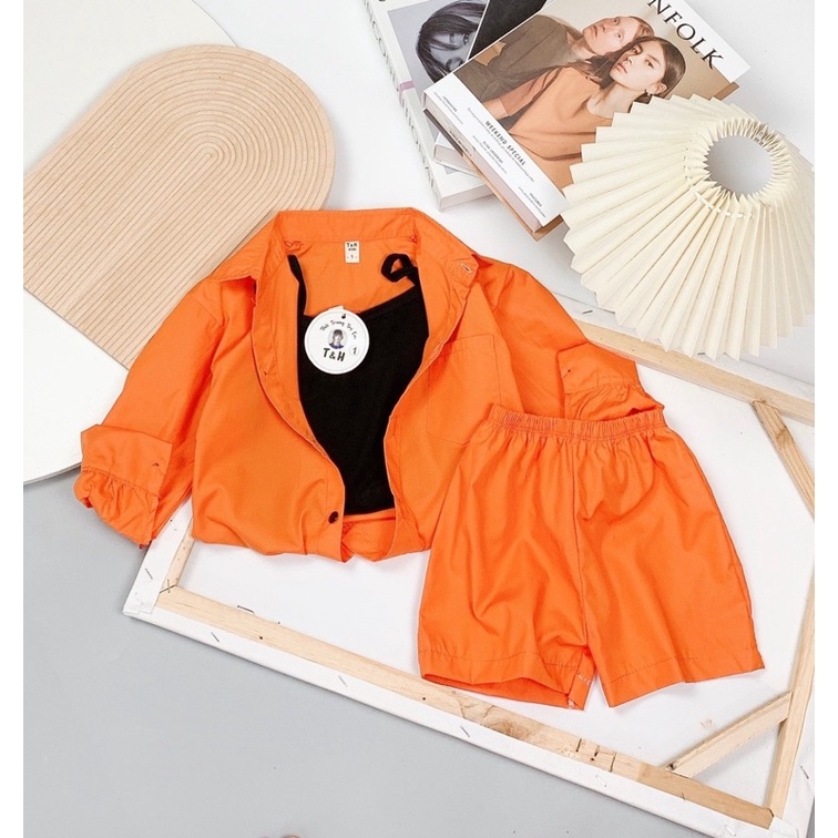 Set bộ cam 3 chi tiết cho bé gái