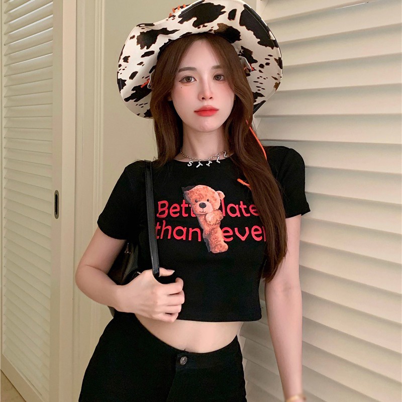 Áo Thun Tay Ngắn In Chữ mezzang Thời Trang Cho Nữ