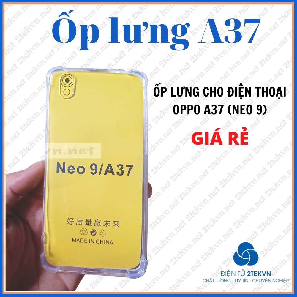 Ốp lưng điện thoại Oppo A37 (NEO 9) chất liệu silicon siêu bền