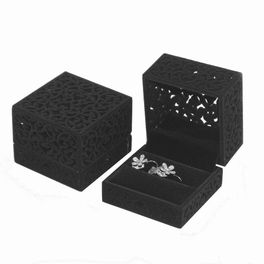 AUGUSTINA Hộp Đựng Nhẫn Đính Hôn Thiết Kế Đục Lỗ Tinh Tế