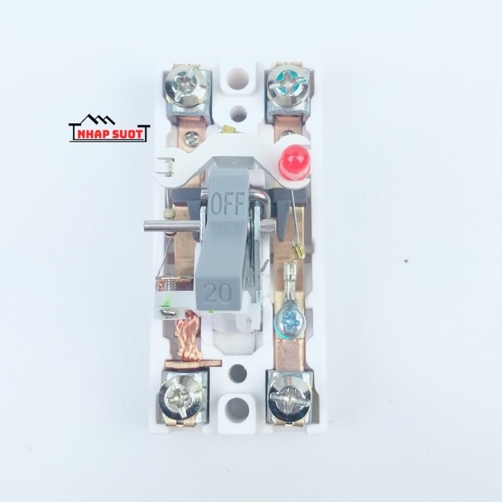 Aptomat CB Cóc Át Khối OSAMi 15A 20A 30A - Có Đèn Báo