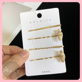 SET 4 KEP TĂM VÀNG ĐỒNG