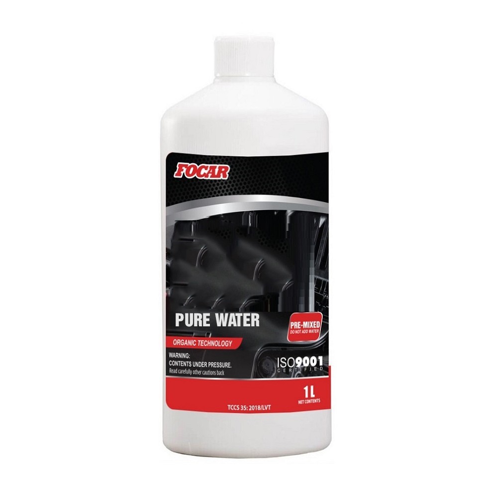 Nước RO FOCAR Pure Water 1L(Nước cất để pha nước làm mát, nước rửa kính)