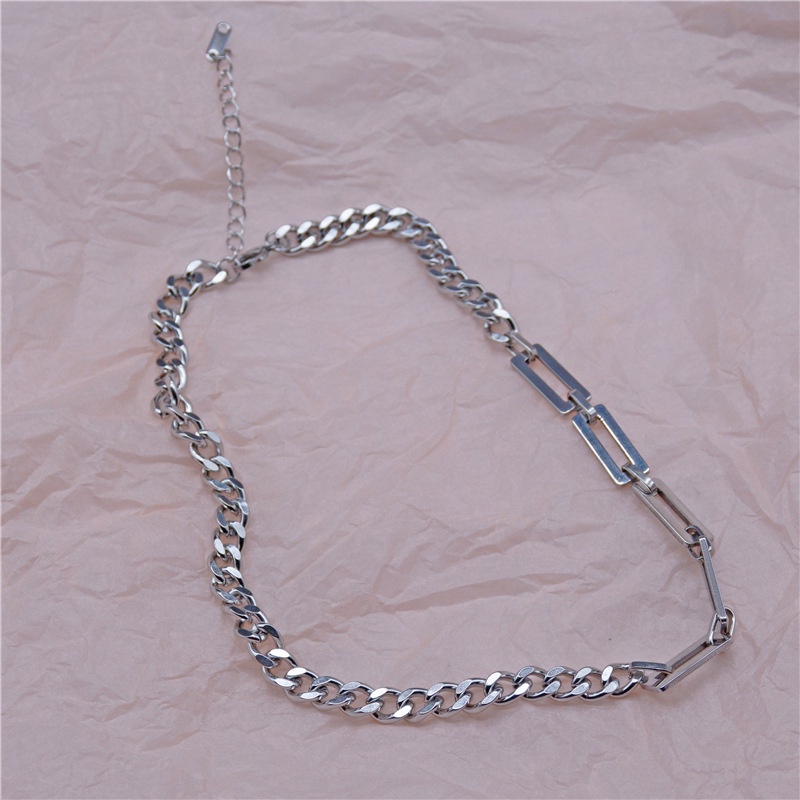 Vòng cổ Thép Titan Phong Cách Hip Hop Đơn Giản Thời Trang