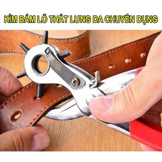 Kìm bấm lỗ dây nịt,lỗ giấy,da mỏng chuyên dụng