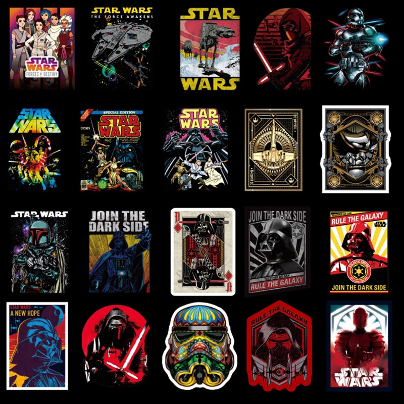 100Pcs/set ❉ Star Wars - Series A Classic Movies Stickers ❉ DIY Fashion Decals Doodle Stickers