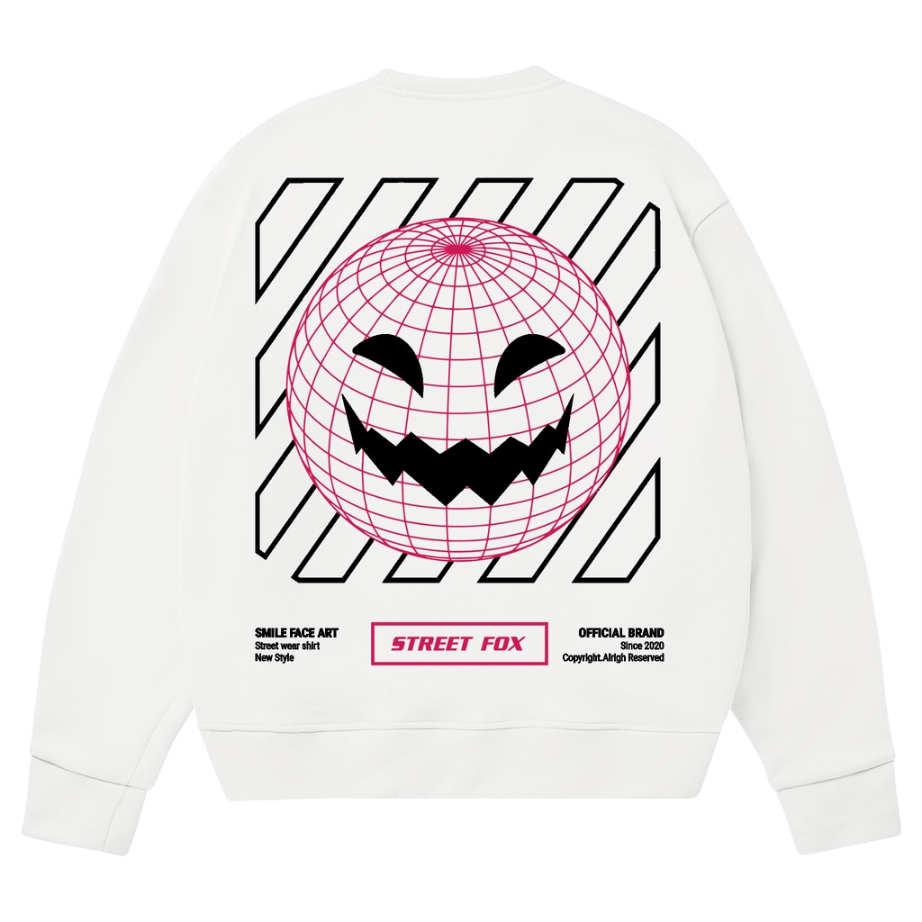 Áo Sweater Nữ Form Rộng Street Fox SW Smile