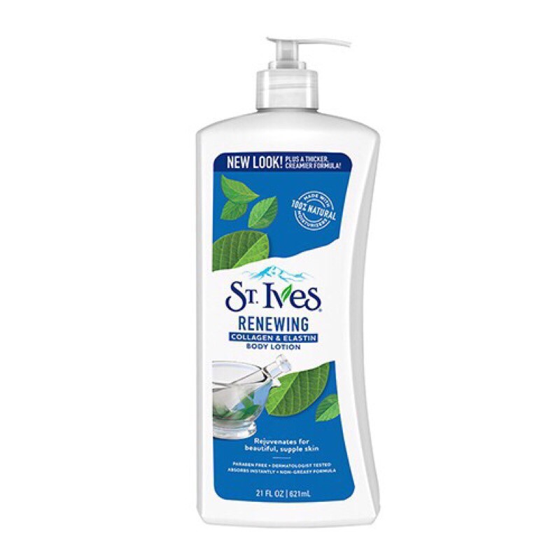 Sữa dưỡng thể toàn thân trẻ hóa da St.Ives 621ml