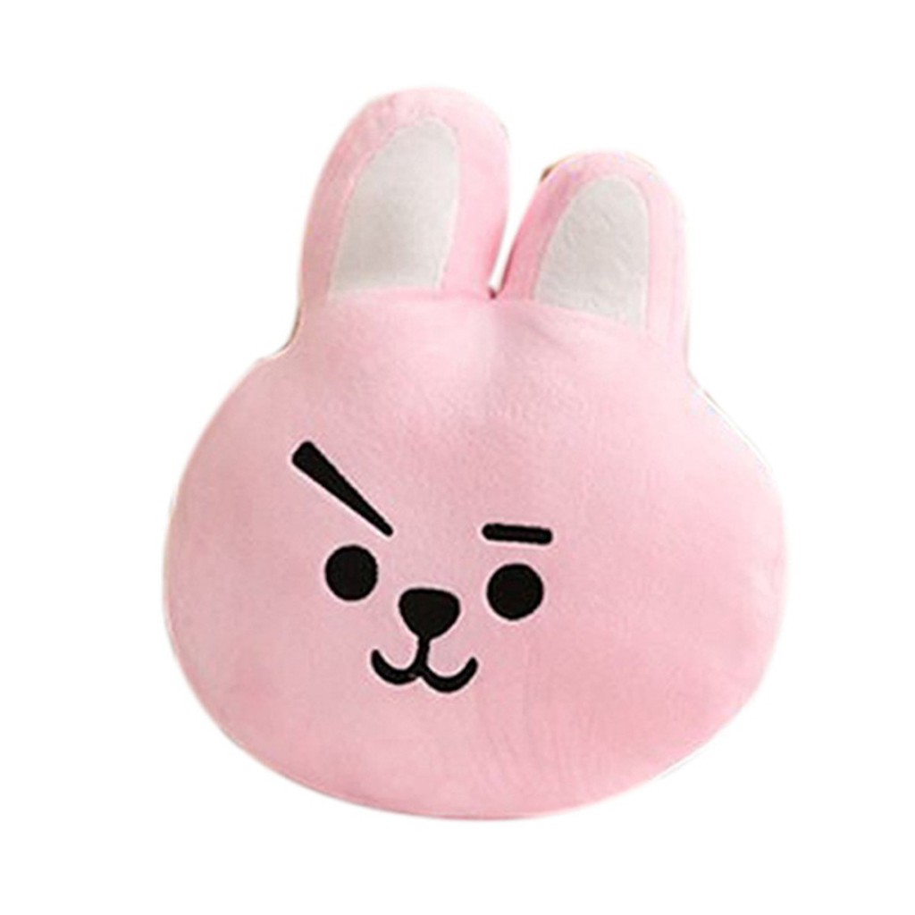 Gối Lưu Niệm Ban Nhạc BTS - Thỏ Cooky (31x36 cm)