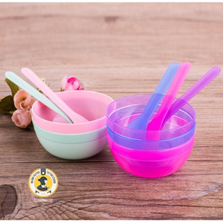 Thìa trộn kem đắp mặt nạ