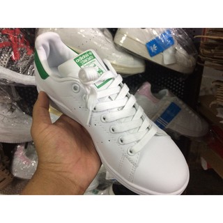 2020Giày thể thao stan smith gót mầu xanh
