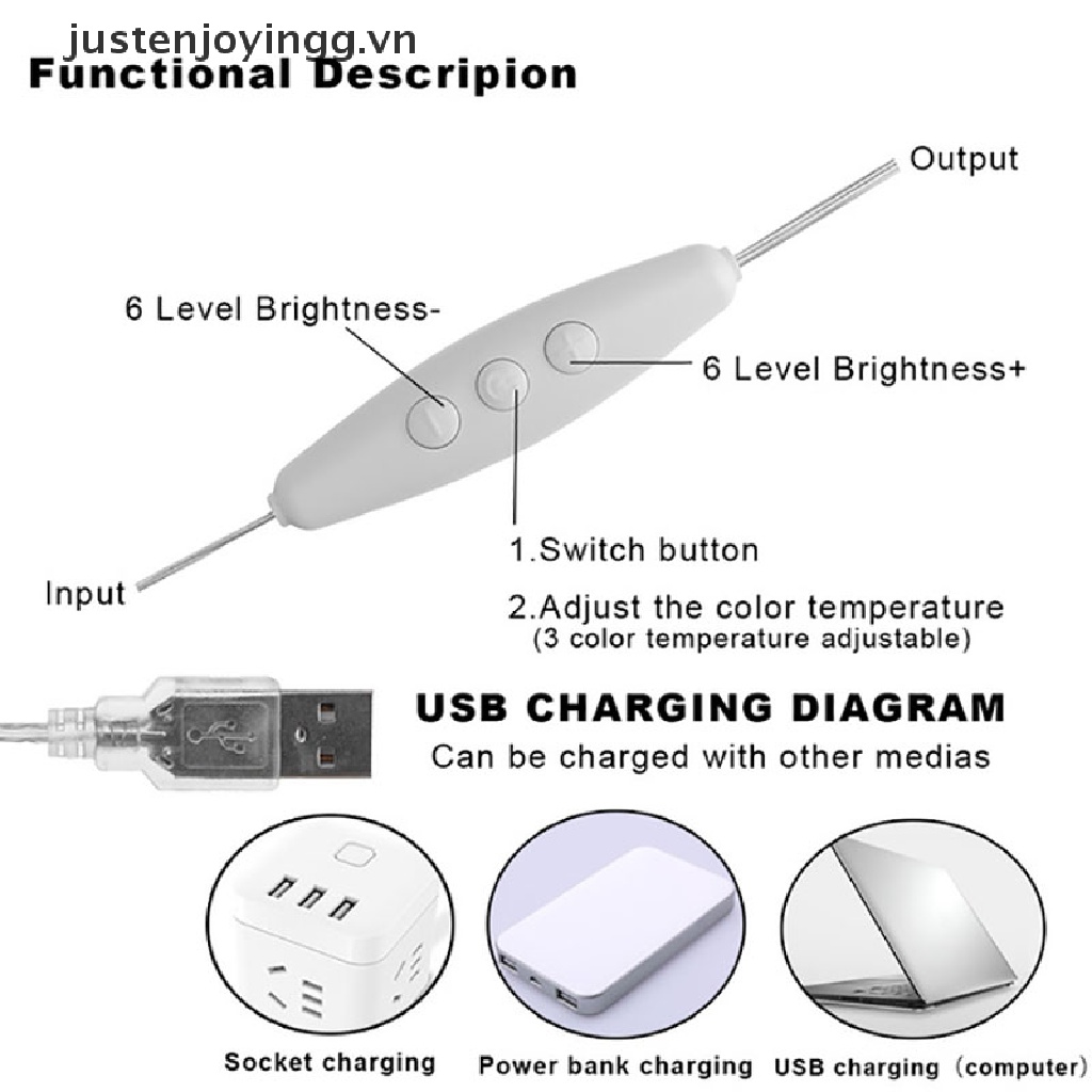 Gương Trang Điểm Có Đèn Led Tiện Lợi Dễ Sử Dụng