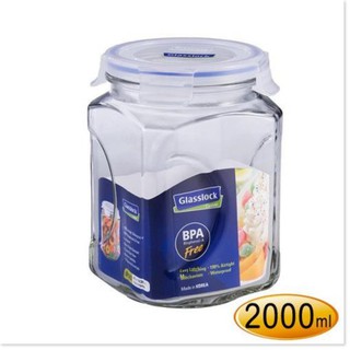 Hũ đựng thủy tinh glasslock 2000ml ip592