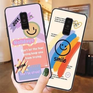 Ốp lưng điện thoại samsung a6 2018 / a6 plus / a6+ mặt cười màu sắc