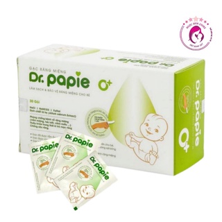 Gạt rơ lưỡi sạch tưa lưỡi, nấm lưỡi cho bé Dr.papie